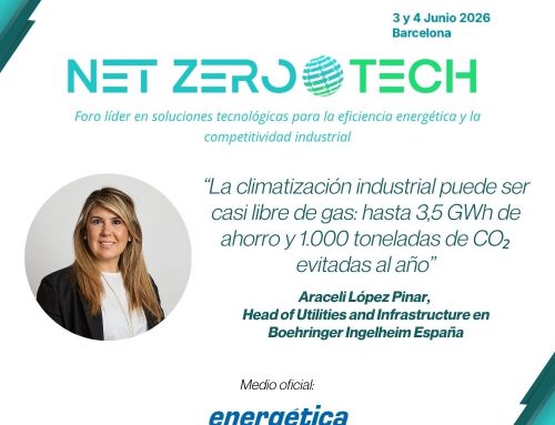 “La climatización industrial puede ser casi libre de gas: hasta 3,5 GWh de ahorro y 1.000 toneladas de CO₂ evitadas al año”