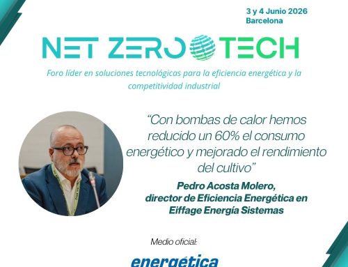 “Con bombas de calor hemos reducido un 60% el consumo energético y mejorado el rendimiento del cultivo”